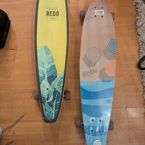 Skateboard - Yellow and Blue